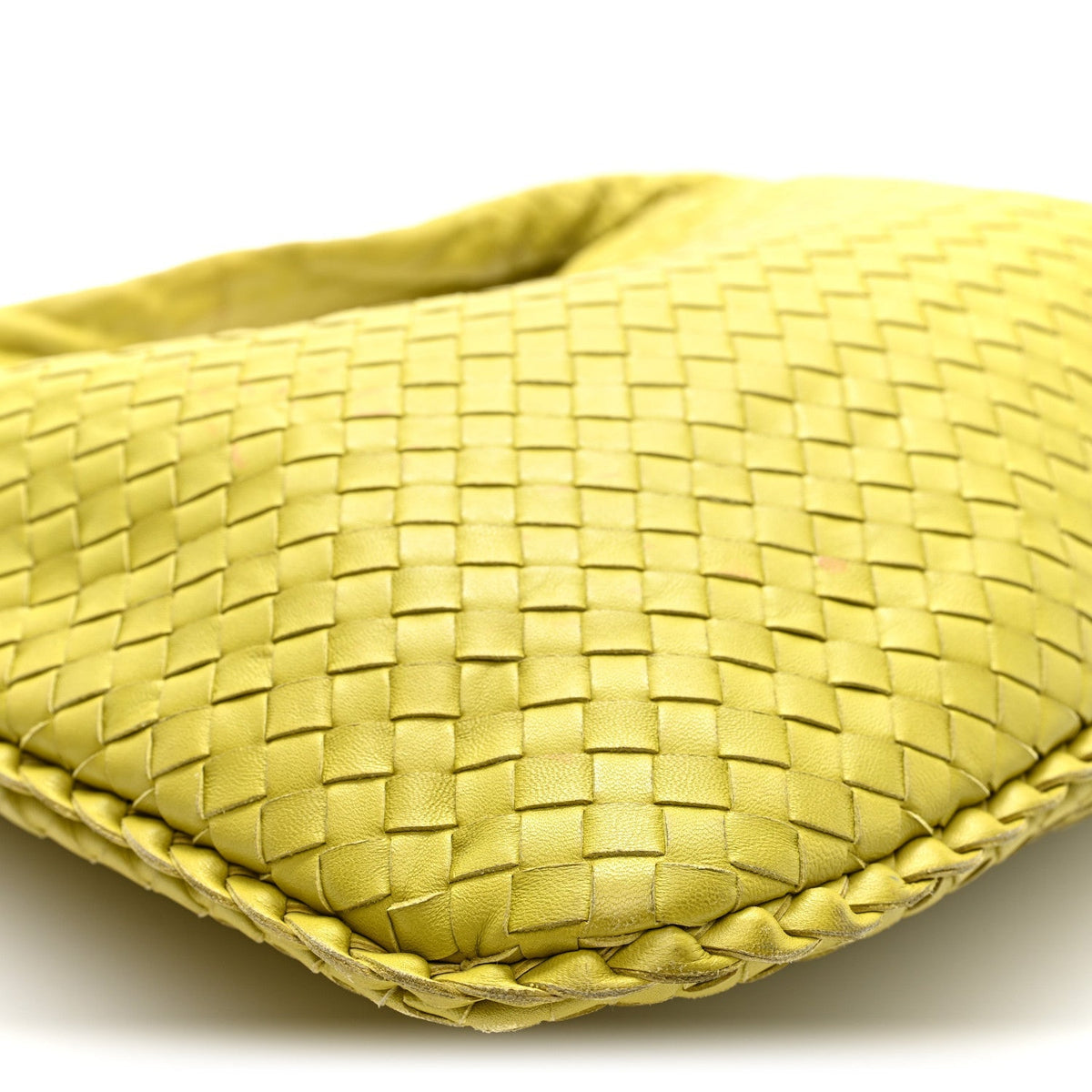 Nappa Intrecciato Large Veneta Hobo Ancient Gold