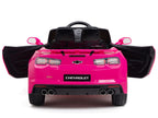 12V Chevrolet Camaro 2SS Kids Ride On Car with Remote Control - Pink