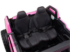 24V Red Tiger All Terrain UTV Ride on Buggy with Remote - Pink