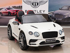 Bentley Continental Supersports 12V Ride On Childrens Electric Car with Remote - White
