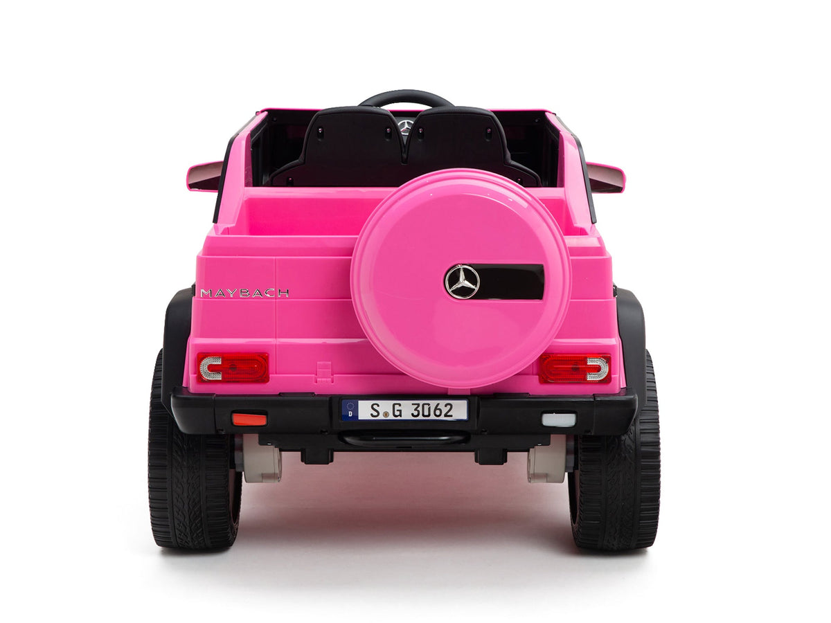 12V Mercedes-Maybach G650 Landaulet Kids Ride On Car/SUV with Remote – Pink