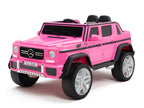 12V Mercedes-Maybach G650 Landaulet Kids Ride On Car/SUV with Remote – Pink