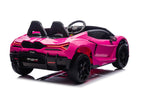 24V / 9 MPH Lamborghini Revuelto Two-Seater Kids Ride On Car – Pink