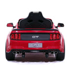 Ford Mustang GT Custom Edition 24V Kids Ride-On Car with R/C Parental Remote | Cherry Red