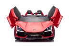 24V / 9 MPH Lamborghini Revuelto Two-Seater Kids Ride On Car – Red