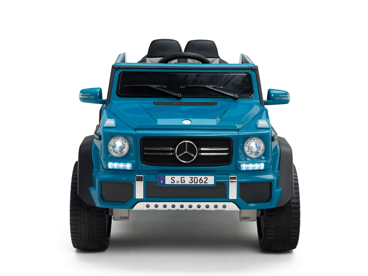12V Mercedes-Maybach G650 Landaulet Kids Ride On Car/SUV with Remote - Blue