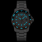 Trekker GMT Day/Night Ceramic // Summit White