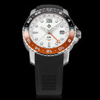Trekker GMT Day/Night Ceramic // Summit White