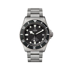 Pelagos Titanium 42mm - Black, Ceramic Bezel on Bracelet w/ Extra Rubber Strap