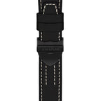 Black Bay Ceramic 41mm - Black on Hybrid Leather/Rubber Strap w/ Extra Fabric Strap
