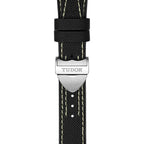 Black Bay Pro GMT 39mm - Opaline on Rubber/Leather Strap