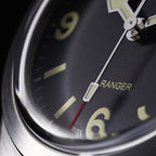 Ranger 39mm - Black on Bracelet