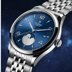 1926 Luna 39mm - Blue on Bracelet
