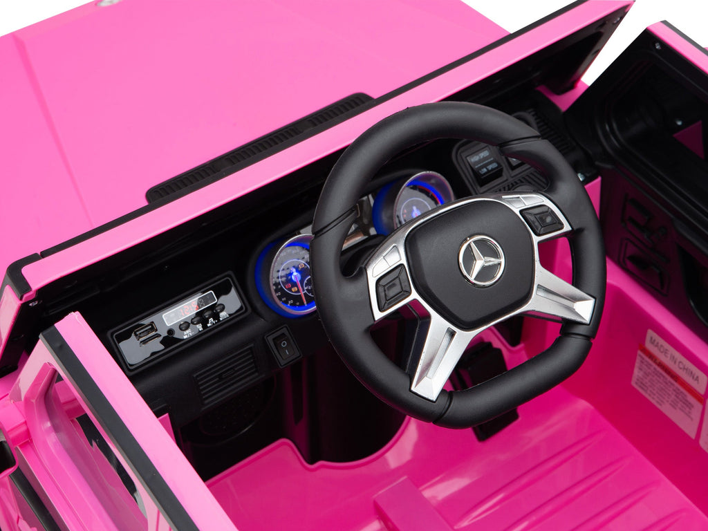 12V Mercedes-Maybach G650 Landaulet Kids Ride On Car/SUV with Remote – Pink