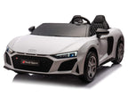 24V Audi R8 Spyder 2 Seater Ride on Car for Kids - White