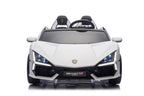 24V / 9 MPH Lamborghini Revuelto Two-Seater Kids Ride On Car – White