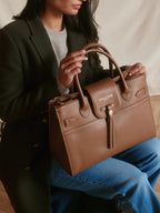 Windsor Work Bag - Tan Leather