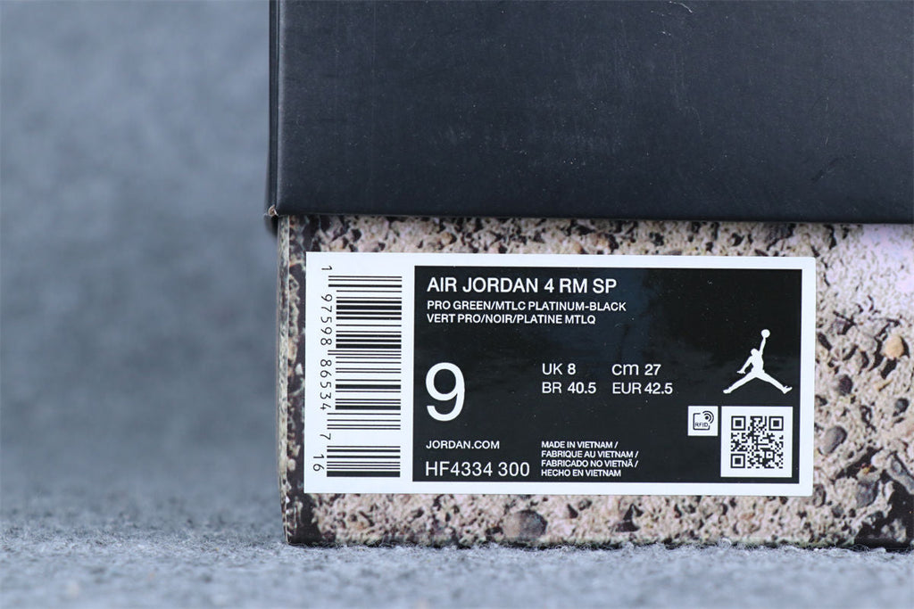 Nigel Sylvester x Air Jordan 4 RM SP 'Fence Green'