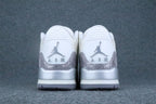 Wmns Air Jordan 3 Retro 'Sail Metallic Silver'