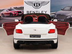 Bentley Continental Supersports 12V Ride On Childrens Electric Car with Remote - White